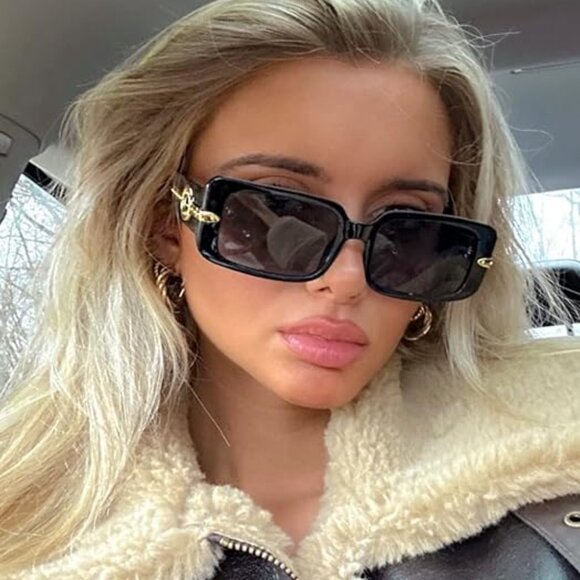 Retro Y2K woman's sunglasses - Picture 4 of 4